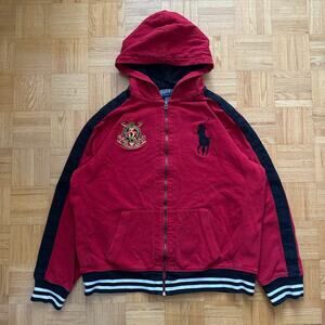 Polo Ralph Lauren Snow Polo Challenge Big Pony zip hoodie Size XL